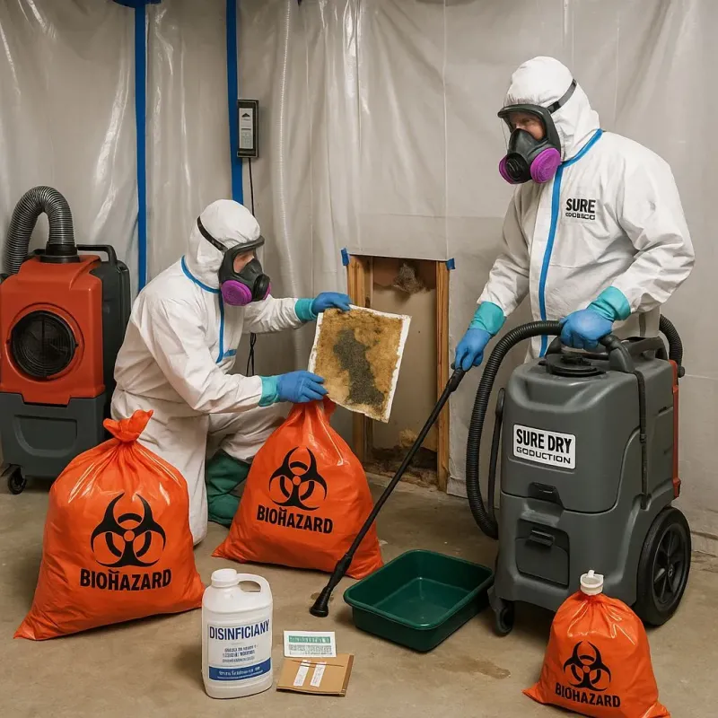 Contaminated Water Handling Protocols process in Oakdale, PA