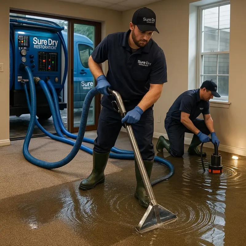 Water Extraction and Removal process in Oakdale, PA